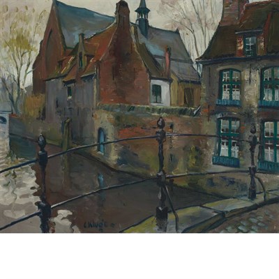 Lot 63 - Constantin Kluge French, 1912-2003 Along the...