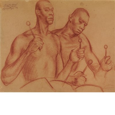 Lot 106 - Seymour Fogel American, 1911-1984 Study for...