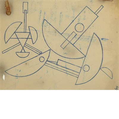 Lot 102 - Rudolf Bauer German, 1889-1953 Untitled...
