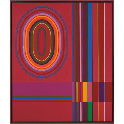 Lot 139 - John Ferren American, 1905-1970 Red Rose, 1966...