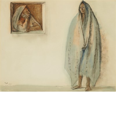 Lot 180 - Francisco Zuniga Costa Rican/Mexican,...
