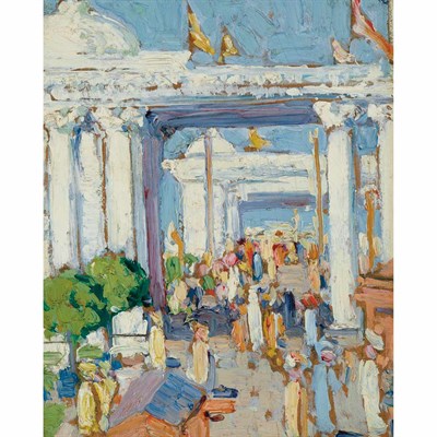 Lot 65 - Walter Farndon American, 1876-1964 At the...