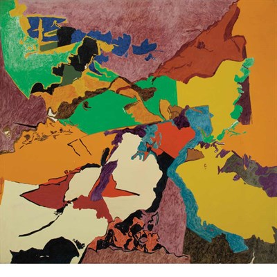 Lot 197 - Robert Natkin American, 1930-2010 Umbria Oil...