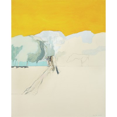 Lot 215 - Bryan Organ British, b. 1935 Sunbather, France,...