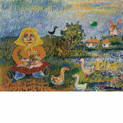 Lot 363 - David Burliuk Russian/American, 1882-1967...