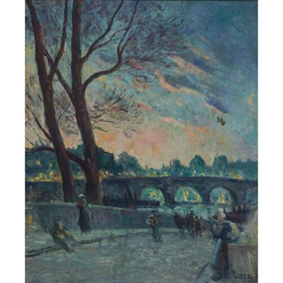 Lot 32 - Maximilien Luce French, 1858-1941 Au Bord de...