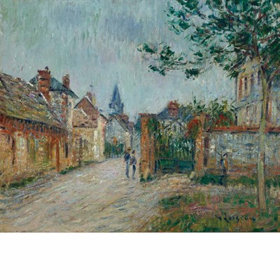 Lot 38 - Gustave Loiseau French, 1865-1935 La Rue de...