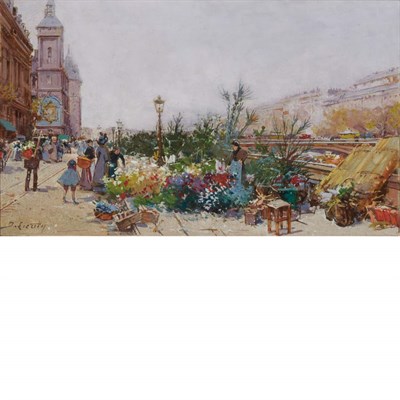Lot 42 - Eugene Galien-Laloue French, 1854-1942 Marche...