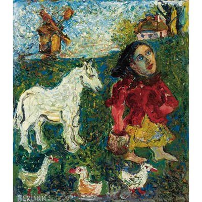 Lot 362 - David Burliuk Russian/American, 1882-1967...
