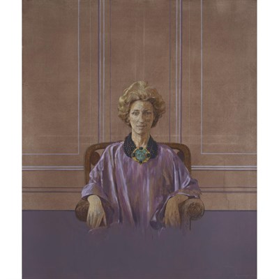 Lot 217 - Bryan Organ British, b. 1935 Portrait of...