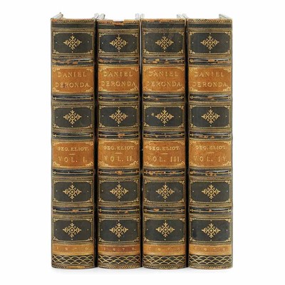 Lot 551 - ELIOT, GEORGE Daniel Deronda. Edinburgh &...