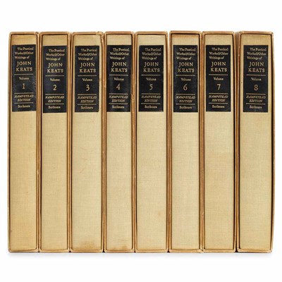 Lot 560 - KEATS, JOHN Works. New York: Scribner's,...