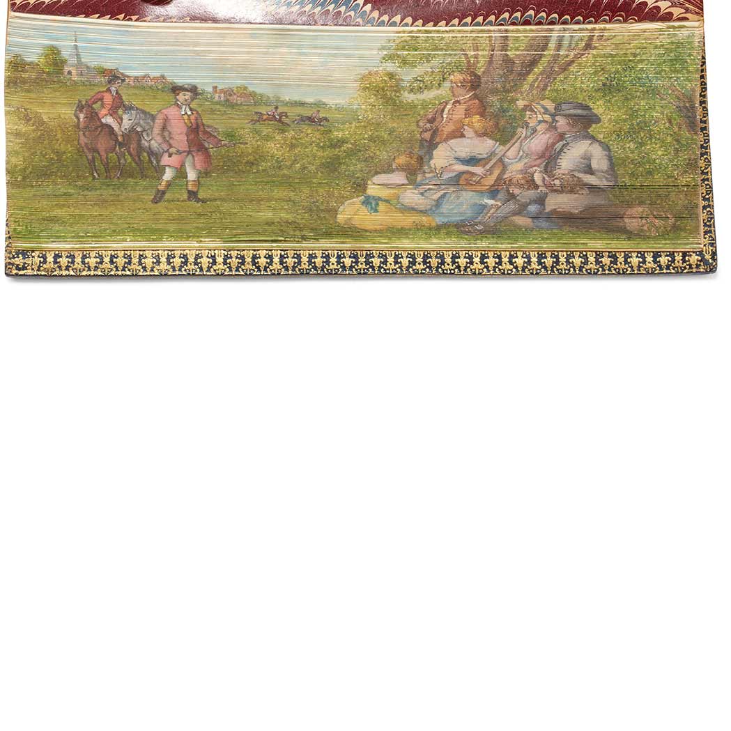 Lot 468 - [FORE-EDGE PAINTINGS] Group of six volumes,...