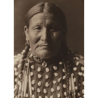 Lot 527 - CURTIS, EDWARD SHERRIFF (1868-1952). Oglala...