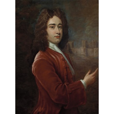 Lot 24 - Attributed to Sir Godfrey Kneller Portrait of...