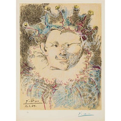 Lot 160 - Estate of Carl Lesnor After Pablo Picasso TETE...