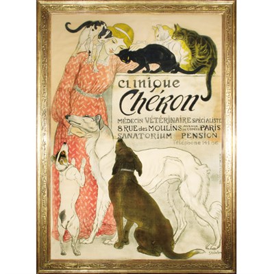 Lot 172 - Theophile Alexandre Steinlen CLINIQUE CHERON...