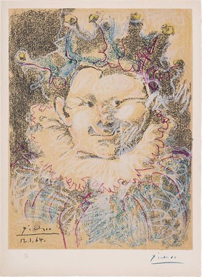 Lot 190 - Estate of Carl Lesnor After Pablo Picasso TÊTE...