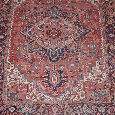 Lot 290 - Heriz Carpet Northwest Persia, circa 1925 The...